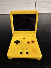 Nintendo Game Boy Advance SP Pikachu Edition Handheld System - Yellow