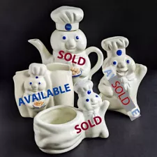 Pillsbury Doughboy 1997 Ceramic Variations For Individual Sale 20% Off for 1+