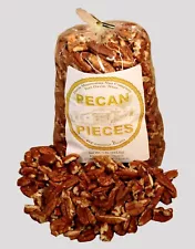 5 lbs. HAND CLEANED FRESH PECAN PIECES, FREE SHIPPING