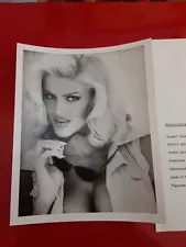 Anna Nicole Smith Original Playboy Photo. 8x10approx Inches. Rare.