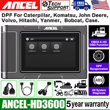 HD Diesel Construction Machinery Truck All System Diagnostic Scanner DPF Regen