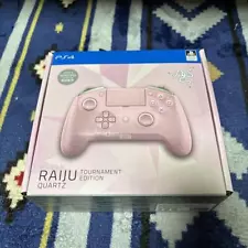 Razer Raiju Tournament Edition Quartz PS4 Official License Acquisitio