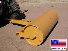 7 ft Drum Roller - Pull Behind - Drawbar Hitch - 1054 lbs Empty - 148 Gallon Cap