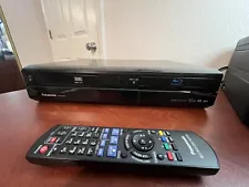 Panasonic DMP-BD70V VHS/Blu-Ray Combo Player with Remote - TESTED AND WORKING