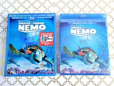 NEW Finding Nemo Blu Ray/DVD 2012 Collector's Edition Disney Pixar w/ Slipcover