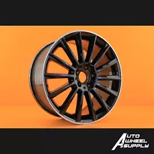 Mercedes Benz C300 C43 AMG 2018-2023 OEM Black 19" Inch REAR Wheel Rim