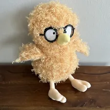 9" Frizzle Chicken Pancake Coop Plush Chicken With Glasses Pigeon Forge, TN