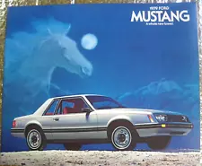 Factory 1979 Ford Mustang Dealership paper Sales Brochure Booklet 19 pages