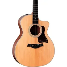 Taylor 214ce Grand Auditorium Acoustic-Electric Guitar Natural