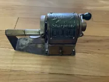 Vintage Dandy Automatic Pencil Sharpener Table Office Collectible