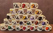 NFL Mini Ceramic Coffee Mugs Team Logo - Gumball-Vending Machine - Select Team