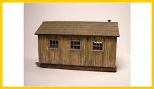 Rslaserkits 1020B O Scale Logging Skid Shacks (Wood Kit)