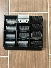 Andis / Oster Clipper Blade 12 Piece Set BGRC Andis 76 Classic *Used* W/case 000