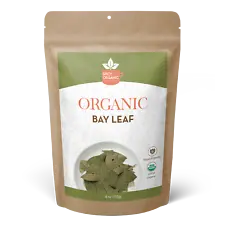 Organic Bay Leaves-USDA Certified Organic-Perfect for Cooking & Infusing Flavor