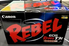 Canon new Rebel t3i camera EOSEF-S 18-55 IS11 + EFS 55-250MM F/4 - 5.6 IS11