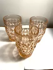 Private sale for amysue1050 3 - windsor pink tumblers 4 5/8" tall