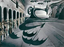 The Eye of Surrealist Time : Salvador Dali : Archival Quality Art Print