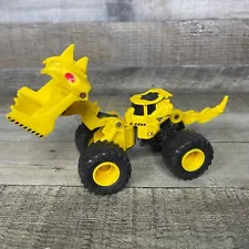 Monster Jam Dirt Squad Scoops Spin Master Dirt Mover Yellow