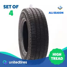 Set of (4) Used 255/75R17 Goodyear Wrangler SR-A 113S - 10-11.5/32