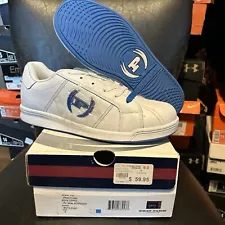 Phat Farm PC New Boundary Shoes Mens Size 9 White/Blue Vintage 1990's