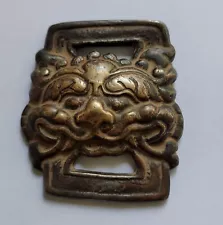 Antique Mantras Tibetan Tokcha Buckle for Book Chhepu Thokcha Thogchag, BL