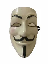 V for Vendetta Guy FAWKES Anonymous Mask Halloween Costume WB DC Comics