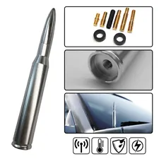 BULLET ANTENNA 50 CAL CALIBER for CHEVY GMC TRUCK SUV SILVERADO SIERRA DENALI EU