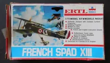 Spad S.XIII French Biplane 1/72 ESCI ERTL Model Kit #8250