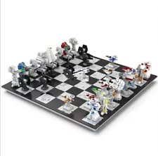 Galaxy Star Universe Chess Wars Building Block Compatible Set NEW Distressed Box