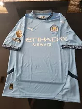 New ListingManchester City 24/25 Home Jersey Soccer Futbol