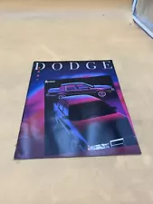 1989 DODGE DYNASTY SALES BROCHURE CATALOG