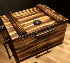 NEW Handcrafted HIDENITY Humidor Cannador Cabinet for Cigars 420 Flower/ Edibles