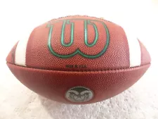 2022 Wilson GST WTF1002 (WTF1003) NCAA Collegiate CSU Rams Game Issued Football