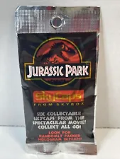 NEW SEALED 1993 Skybox Jurassic Park Skycaps Pogs* Milkcaps Pack