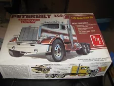 Complete Mostly Built Peterbilt 359 California Hauler by AMT-1/25 scale-original