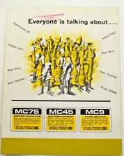 1964 Everyone is Talking about McCulloch Go-Kart Motors Factory Sales Brochure