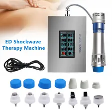 Touch Screen Shockwave Therapy Machine For Muscle Pain Removal & ED Treatment US