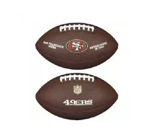 San Francisco 49ers Official Size Football Wilson Silver Series Montana Purdy