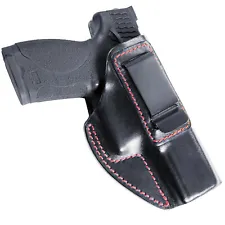 For M&P 2.0 9mm / .40 Cal IWB Smith and Wesson Concealed Carry Leather Holster