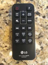 Genuine OEM LG AKB74815371 Sound Bar Remote Control For SJ3 SJ4 SK4D SL3D