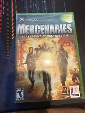 Mercenaries: Playground of Destruction (Xbox, 2005) Brand New