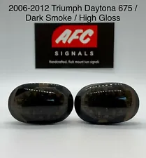 Triumph Daytona 675 / 765 turn signals flush mount indicators 2006-2017 (For: Triumph)
