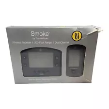 Smoke by ThermoWorks Wireless Receiver 300 Ft Dual Ch Pro-Series w/ Probes. Used