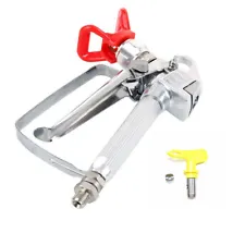 1PACK 3600 PSI Airless Paint Spray Gun with 517 Tip & Tip Guard Fit For Sprayers