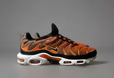 Nike Air Max Plus TN Orange/Black Tuned Air Sneakers DM0032-800 Men Sz 13 US