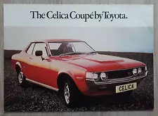 Toyota Celica Coupe Brochure c.1976 - 1600 2000 ST