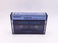 SONY Hi8 Digital8 Video8 8mm Vid Head Cleaning Cassette Tape V8-6CLHSP CAMCORDER