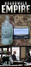 BOARDWALK EMPIRE: Steve Buscemi/Huck Prop Whiskey Bottle Studio COA