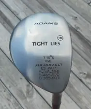 Adams Tight Lies 3 Wood Air Assault 16* TRACKER System Graphite shaft 43.5" M/RH