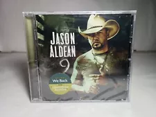 New Sealed Jason Aldean 9 Brand CD Country Western We Back I Don’t Drink Anymore